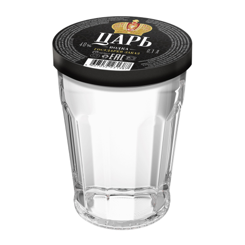 Водка "Царь", в стакане, 100 мл