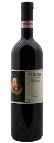 Вино красное сухое "Кьянти Супериоре Каретти" 0,75 л Италия