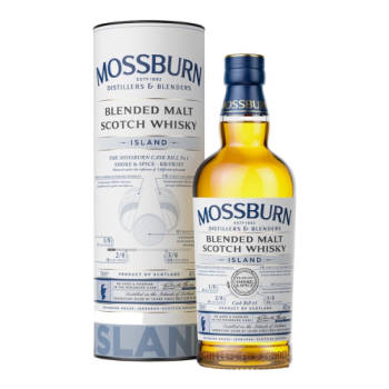 Виски Mossburn, "Signature Casks" Island, Cask Bill #1, in tube, 0.7 л
