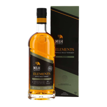Виски M&H, "Elements" Peated, gift box, 0.7 л