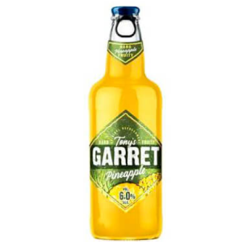 Пивной напиток Тони'с Гаррет Хард Ананас 6,0% ст. 0,4л