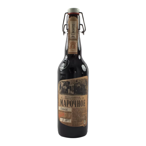 Пиво темное пастеризованное "Афанасий Марочное Темное"