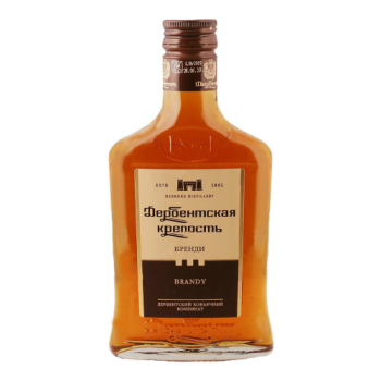 Бренди "Дербентская крепость" 3-летний, 250 мл
