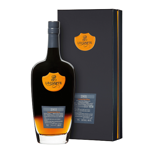 Кальвадос Lecompte, Pays d'Auge "Millesime", 2003, gift box, 0.7 л