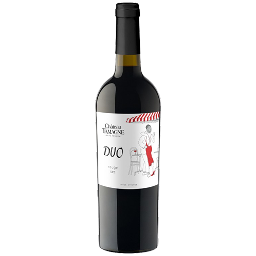 Вино Chateau Tamagne, "Duo" Rouge Dry 0,75 л.