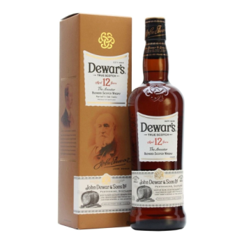 Виски "Dewar's" 12 years old, in box, 0.5 л