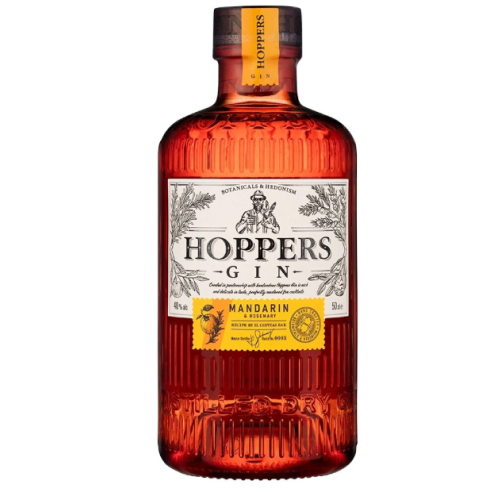 Джин "Hoppers" Mandarin & Rosemary, 0.5 л