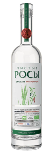 Водка особая "Чистые Росы с перцем" 0,7 л Россия