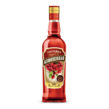 Настойка сладкая Клюквенная 20% 0.5л