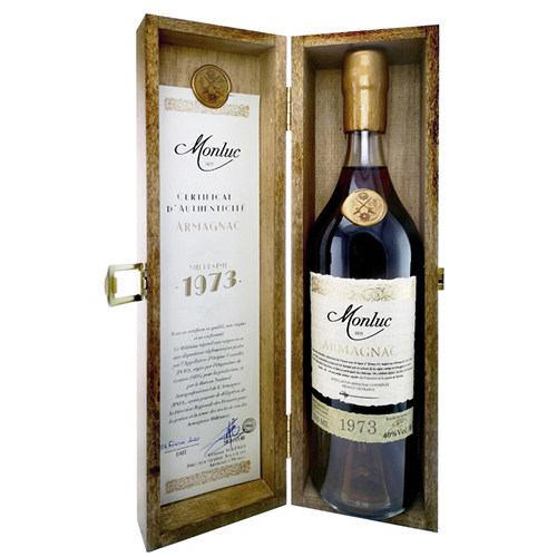 Арманьяк Монлюк Арманьяк Напиток крепкий из дистиллята винного для бренди п/у 0,7л/6 Франция 1973