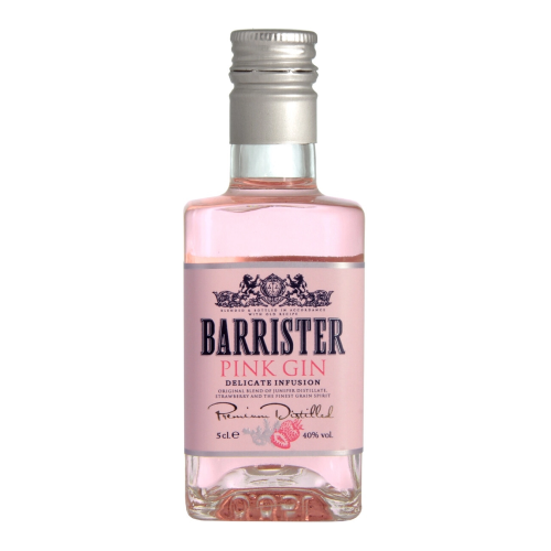Джин "Barrister" Pink Gin, 50 мл