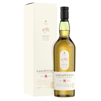 Виски шотландский солодовый "Лагавулин" выдержка 8 лет в п/у 0,7л Соединенное Королевство