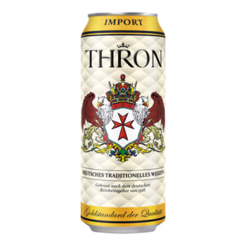 Пиво "Thron" Weizen, in can, 0.5 л