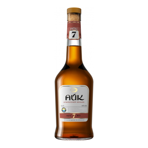 Коньяк "Айк" 7-летний, 0.5 л