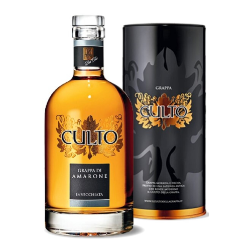 Граппа "Culto" Grappa di Amarone, gift box, 0.7 л