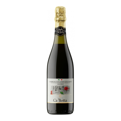 Игристое вино Ca'Botta, Lambrusco Salamino di S. Croce DOC Amabile