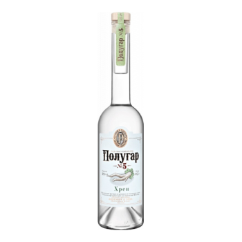 Водка "Polugar" №5, Horseradish, 0.5 л