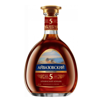 Коньяк "Айвазовский" 5-летний, 0.5 л Коньяк "Айвазовский" 5-летний, 0.5 л