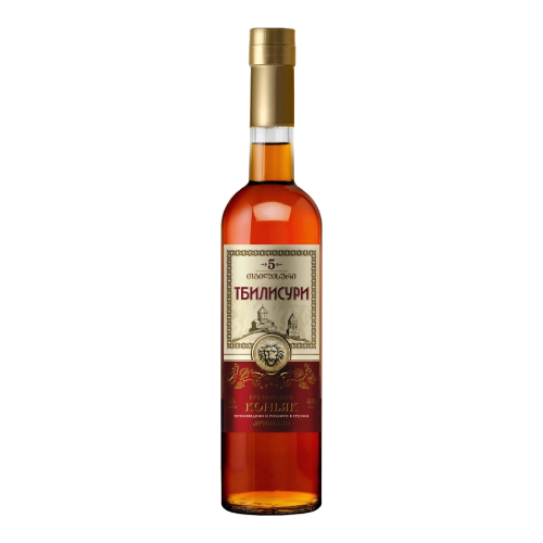 Коньяк "Тбилисури" 5 звезд, 0.5 л