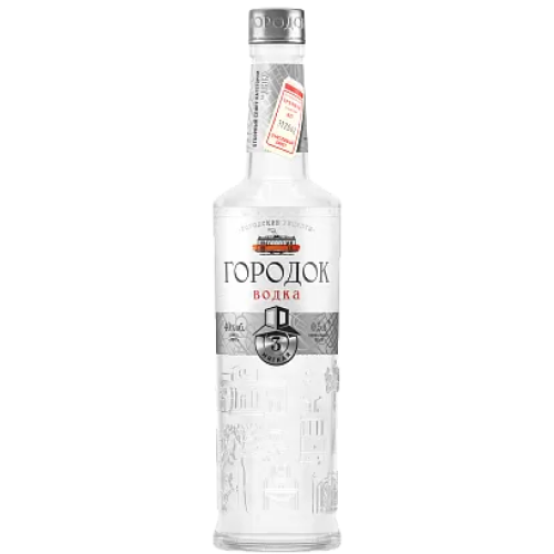 Водка "Городок" Мягкая, 0.5 л