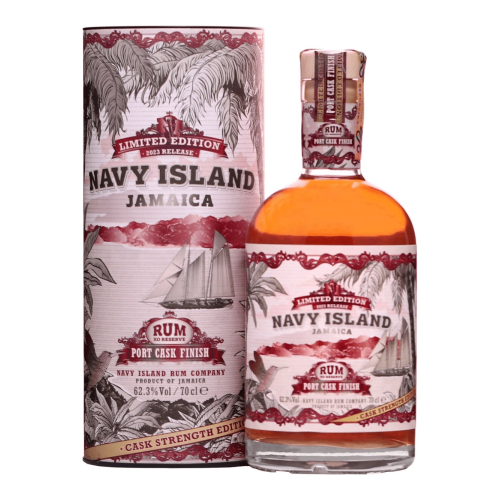 Ром "Navy Island" Port Cask Finish Cask Strength Edition, in tube, 0.7 л
