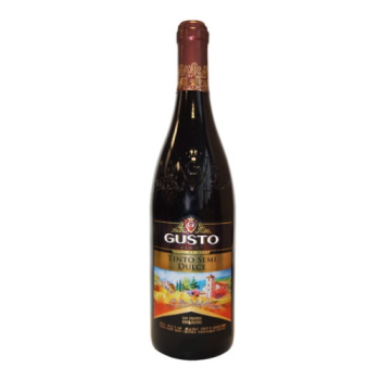 Вино "Gusto" Red Semi-Sweet 0,75 л.