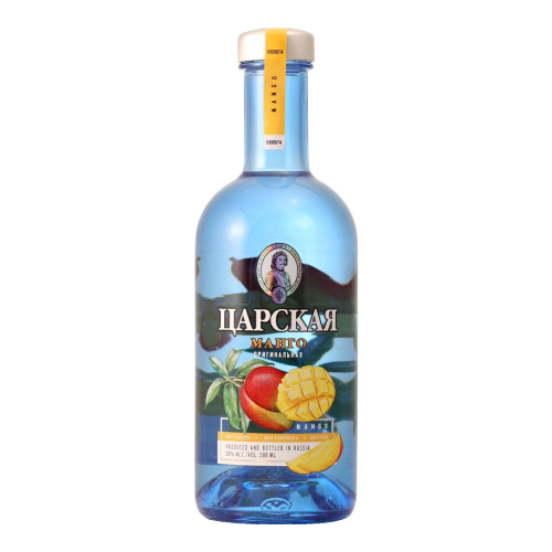 Водка "Царская" Оригинальная Манго, 0.5 л