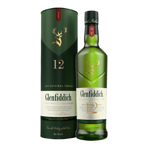 Виски "Glenfiddich" 12 Years Old, in tube, 0.7 л