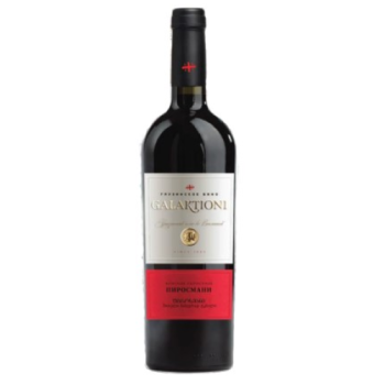 Вино Pirosmani Галактиони полусухое красное 0,75л Грузия