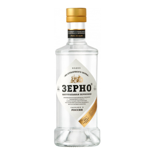 Водка "Зерно", 0.5 л