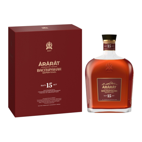 Коньяк АРАРАТ ВАСПУРАКАН Армянский старый КС 40%, п/у, 0.7л