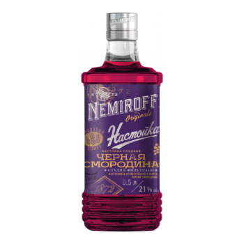 Ликер OPVZ, "Nemiroff" Black Currant, 0.5 л