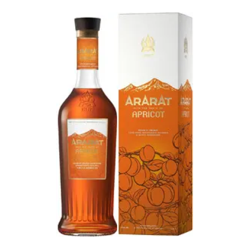 Коньяк "Арарат" Абрикос, в подарочной коробке, 0.5 л