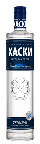Водка «ХАСКИ» 1 л Россия