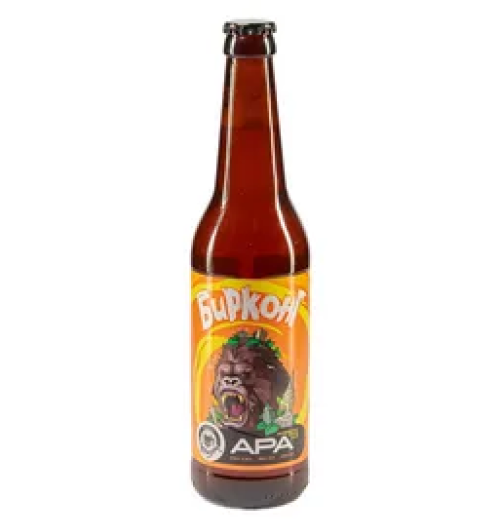 Пиво "Бирконг" Американский светлый эль" светлое  0,45 л/6  СТЕКЛО 4,8%  Россия