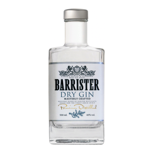 Джин "Barrister" Dry Gin, 0.5 л