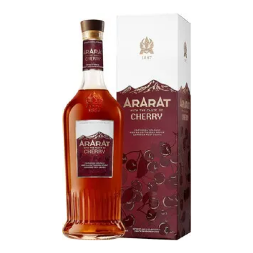 Коньяк "Арарат" Со вкусом вишни, в подарочной коробке, 0.5 л