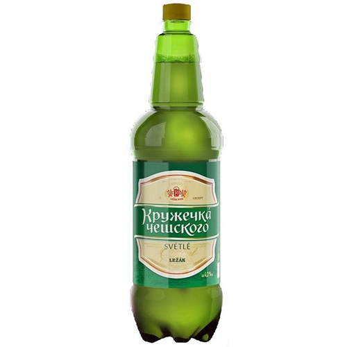 Пиво "Кружечка чешского" 1.15 л