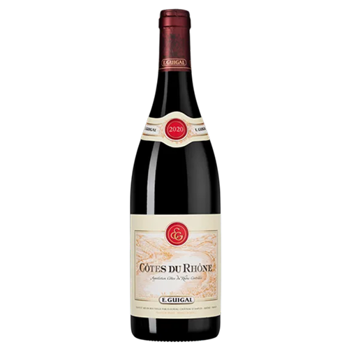 Вино E. Guigal, Cotes du Rhone Rouge, 2020