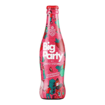 Коктейли "Big Party" by Santo Stefano Raspberry Gooseberry, 300 мл