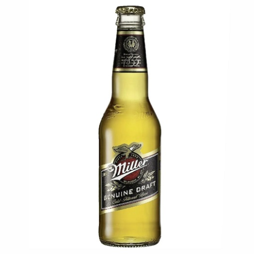 Пиво "Miller" Genuine Draft (Czechia), 0.33 л