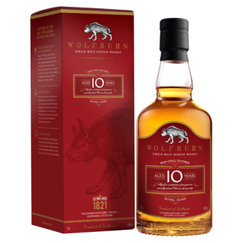 Виски Wolfburn, 10 Years Old, gift box, 0.7 л