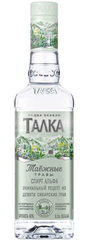 Водка "ТАЛКА ТАЁЖНЫЕ ЯГОДЫ" 0,5 л Россия