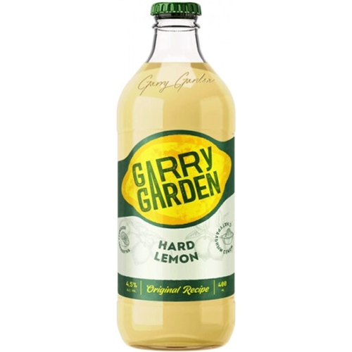 Пивной напиток Гарри Гарден Хард Лимон пастер. ст/б 0,4 л. 4,5%