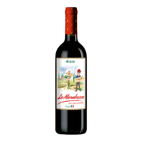 Вино Cantine Rasore, "Rue de Vin" La Marabecca Rosso Semidolce