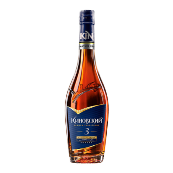 Коньяк "Киновский" Трехлетний, 0.5 л