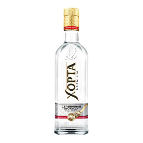 Водка "Хорта" Серебряная прохлада, 0.7 л