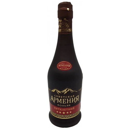 Коньяк армянский ординарный "Советская Армения" пятилетний 0,5 л Армения
