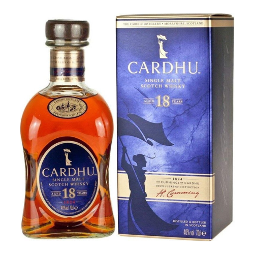 Виски "Cardhu" 18 Years Old, gift box, 0.7 л