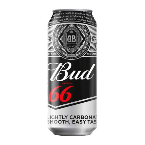 Пиво Бад 66 светлое 4.3% ж/б 0,45л